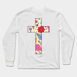 christian cross Long Sleeve T-Shirt